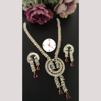Kavita Art Glamorous American Diamond Necklace Set