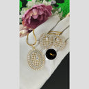 Kavita Art Graceful Sparkling American Diamond Pendant Set