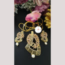 Kavita Art Graceful Sparkling American Diamond Pendant Set