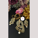 Kavita Art Graceful Sparkling American Diamond Pendant Set