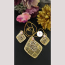 Kavita Art Graceful Sparkling American Diamond Pendant Set