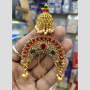 Kavita Art Ethnic Pota Stone And Pearl Hair Accessory 