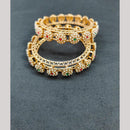 Kavita Art Stylish Pota Pearl Openable Kada Bangles