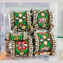 Kavita Art Navratri Bangle Set – A Vibrant Gift for the Festive Season ( 1 Piece Only )