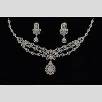 Kavita Art Elite Shine American Daimonds Necklace Set Sparkle With Every Step 
