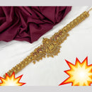 Kavita Art Temple Kamar Band with Divine Goddess Laxmi Motif  Antique Bridal Waist Belt