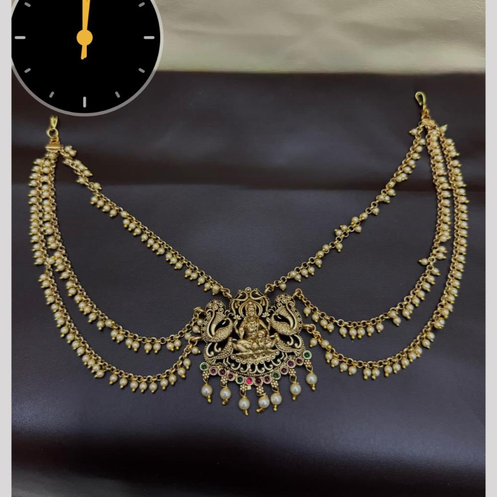 Kavita Art Wedding Temple Waist Belt Goddess Laxmi Temple Kamarbandh