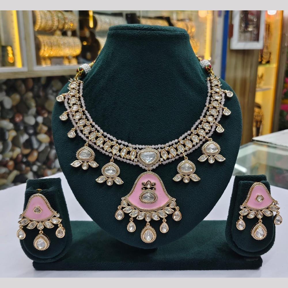 Kavita Art Elegant Kundan & Pearl Necklace Set For Every Occassions