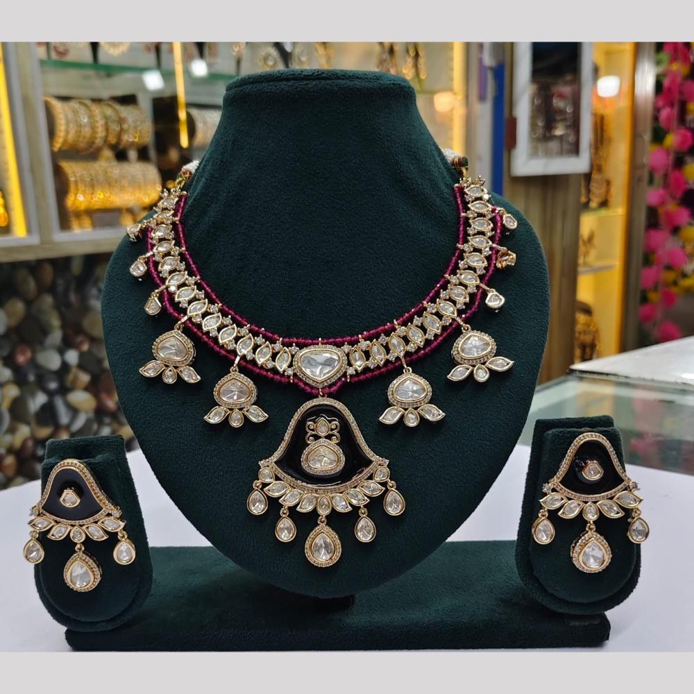 Kavita Art Elegant Kundan & Pearl Necklace Set For Every Occassions
