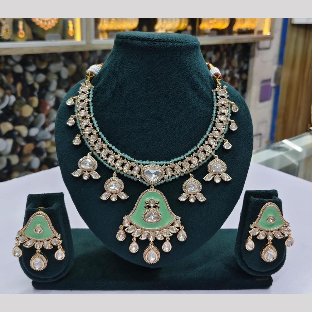 Kavita Art Elegant Kundan & Pearl Necklace Set For Every Occassions