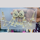 Kavita Art Classic Kundan Pearl Kan Chain For Wedding, Party & Ethnic Wear Jewelry