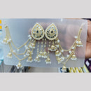 Kavita Art Classic Kundan Pearl Kan Chain For Wedding, Party & Ethnic Wear Jewelry