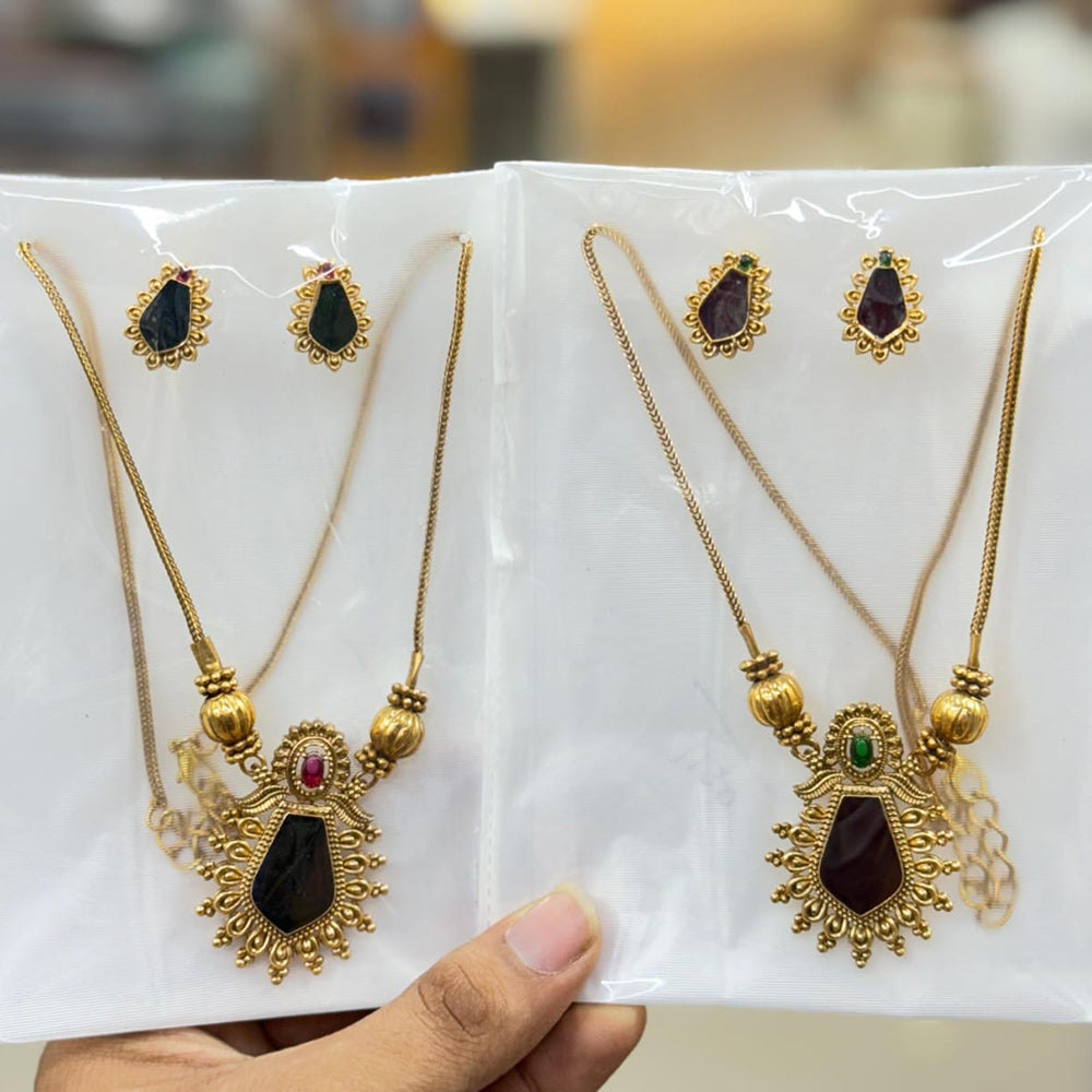 Kavita Art Handcrafted Elegant Meenakari Necklace Set