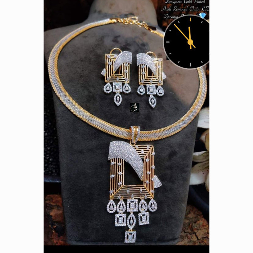 Kavita Art Sparkling Shine Austrian Stone Necklace Set