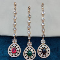 Kavita Art Royal Heavy Polki Kundan Maangtikka For Wedding And Festive Wear