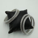 Kavita Art Handcrafted Elegant Crystal Stone Bangles For Wedding Wear