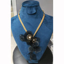 Kavita Art Sparkling Flower Design Austrian Stone Necklace Set