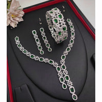 Kavita Art Sparkling Shine Austrian Stone Necklace Set