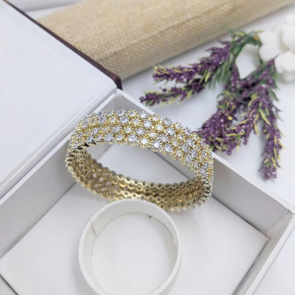 Kavita Art Festive Elegant Austrian Stone Bangles Set