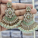 Kavita Art Ethnic Elegance Kundan Stone And Pearls Dangler Earrings