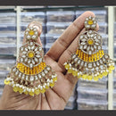 Kavita Art Ethnic Elegance Kundan Stone And Pearls Dangler Earrings