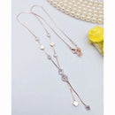 Kavita Art Elegant American Diamond Long Necklace