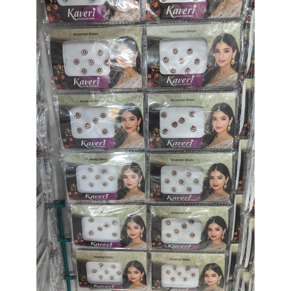 Kavita Art Designer Austrian Stone Round Shape Fancy Bindi