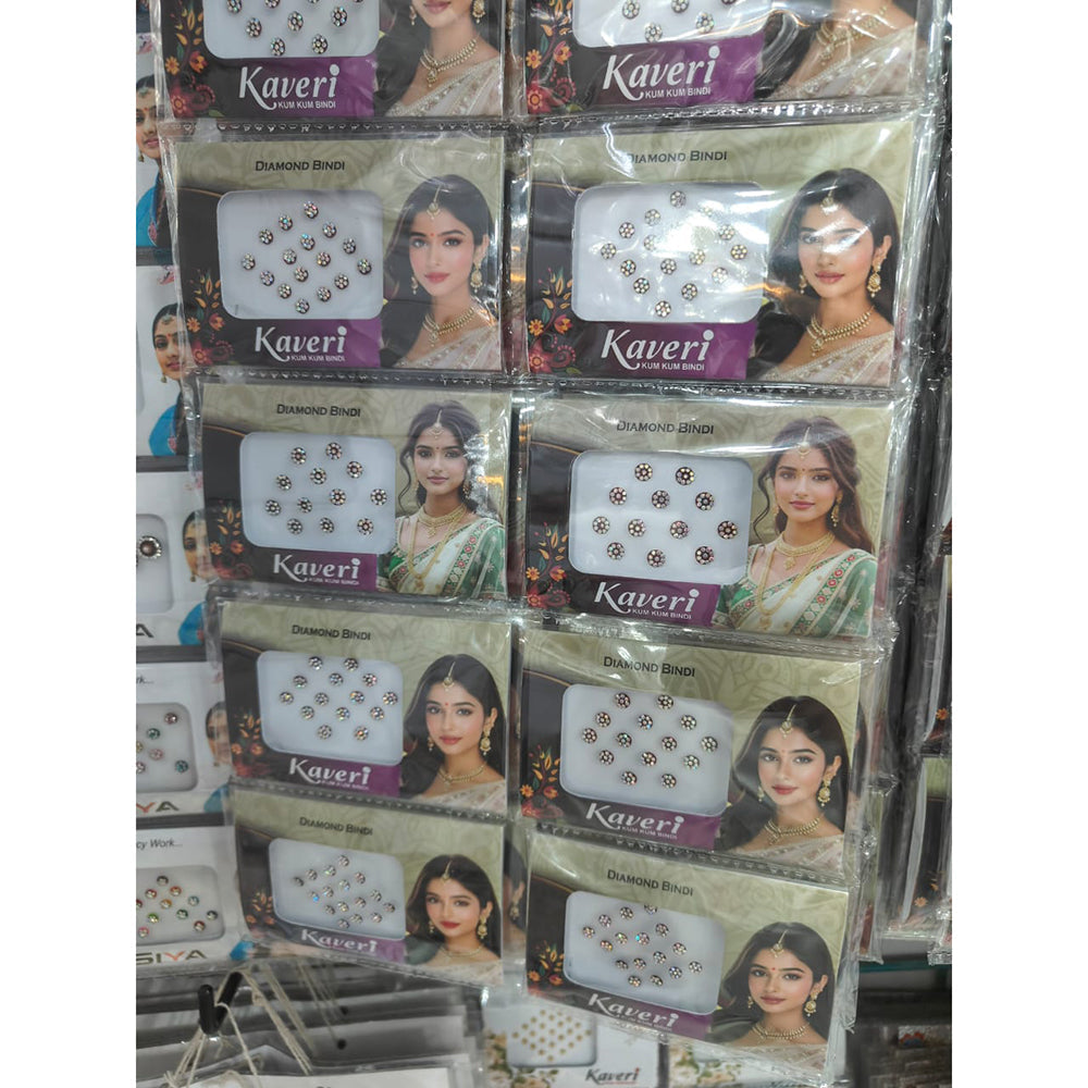 Kavita Art Designer Austrian Stone Round Shape Fancy Bindi