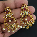 Kavita Art Designer Austrian Stone And Beads Dangler Earrings