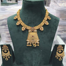 Kavita Art Classic Pota Stone And Pearl Embellished Necklace Set