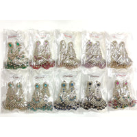 Kavita Art Royal Crystal Stone And Pearl Statement Dangler Earrings