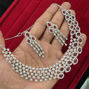 Kavita Art Premium American Diamond Sparkle Necklace Set