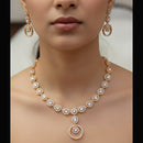 Kavita Art Royal American Diamond Designer Necklace Set