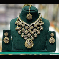 Kavita Art Royal Polki Kundan Stone Necklace Set