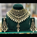 Kavita Art Royal Polki Kundan Stone And Pearl Choker Necklace Set