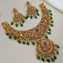 Kavita Art Heritage Pota And Austrian Stone Beads Necklace Set 