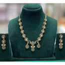Kavita Art Premium Kundan Polki And Austrian Stone Necklace Set