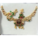 Kavita Art Premium Pota Stone And Meenakari And Beads Necklace Set