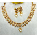 Kavita Art Heritage Pota Stone And Beads Necklace Set
