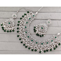 Kavita Art Crystal Stone Pearl And Beads Designer Necklace Set