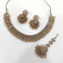 Kavita Art Crystal Stone Pearl And Beads Designer Necklace Set