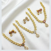 Kavita Art Heritage Austrian Stone And Beads Necklace Set 