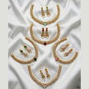 Kavita Art Heritage Austrian Stone And Crystal Stone Necklace Set 