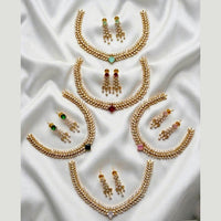 Kavita Art Heritage Austrian Stone And Crystal Stone Necklace Set 