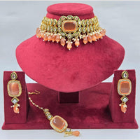 Kavita Art Heritage Crystal Stone Choker Necklace Set