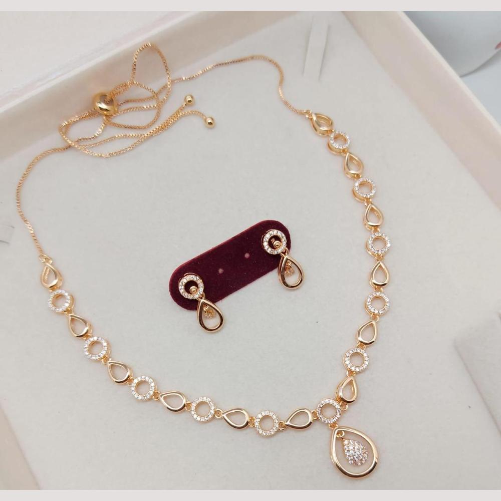 Kavita Art Glamorous Austrian Stone Necklace Set