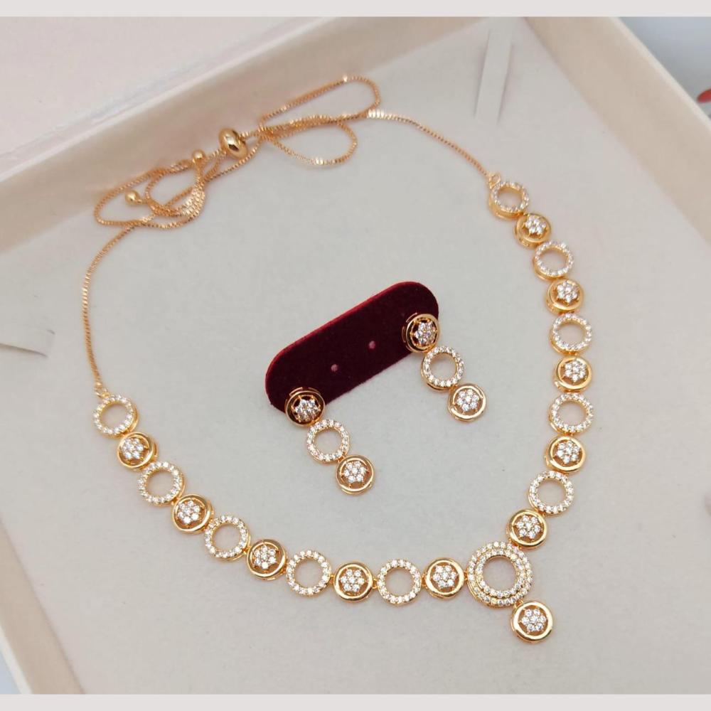 Kavita Art Glamorous Austrian Stone Necklace Set