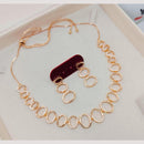 Kavita Art Glamorous Austrian Stone Necklace Set 