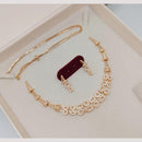 Kavita Art Glamorous Austrian Stone Necklace Set 