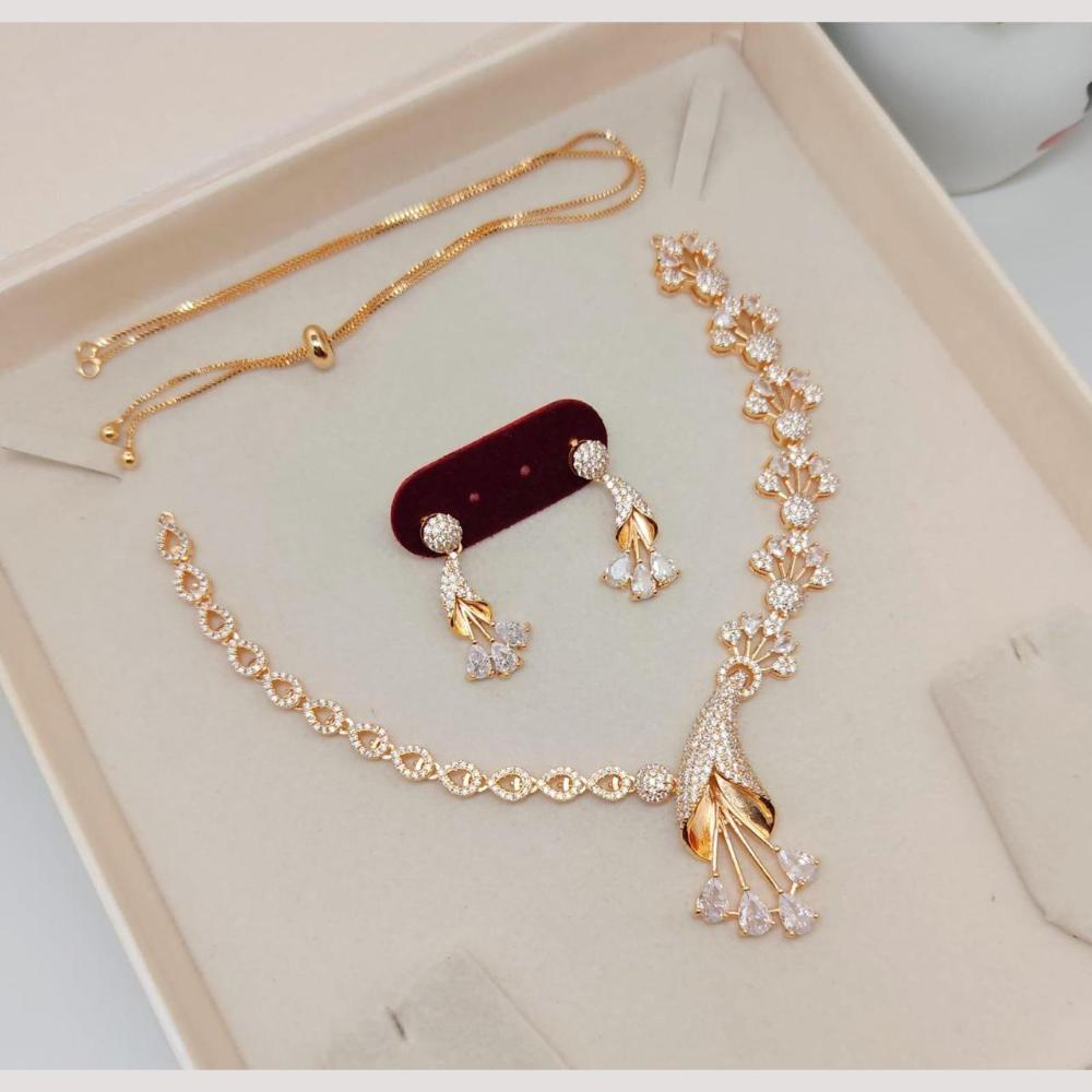 Kavita Art Glamorous Austrian Stone Necklace Set